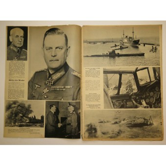 Stuttgarter Illustrierte, Nr.12, 19 de marzo de 1941, Unser Landser finden bei Ihrem Aufenthalt in Rumänien. Espenlaub militaria